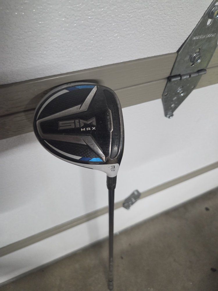 TaylorMade SIM Max 3 Wood 15 Degree Right Hand Fujikura Ventus Shaft