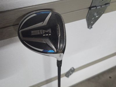 TaylorMade SIM Max 3 Wood 15 Degree Right Hand Fujikura Ventus Shaft