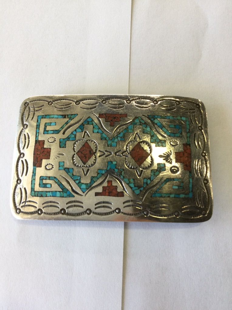 Turquoise Belt Buckle