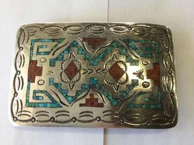 Turquoise Belt Buckle