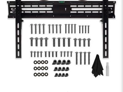 Deco Mount 37"-70" Full Motion TV Wall Mount Bracket with Tilt Function, Included Universal Mounting Hardware, 110 LB Capacity