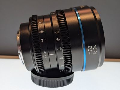 Siriui 24mm t1.2 cinema lens x mount
