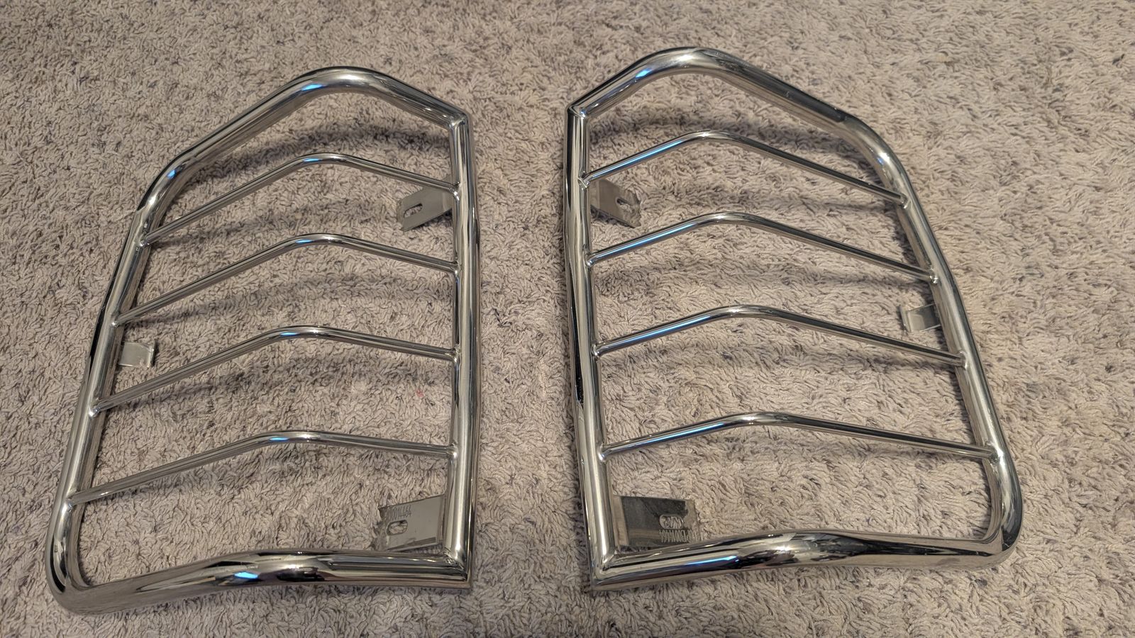 Ford F-150 Chrome Tail Light Guards Pair