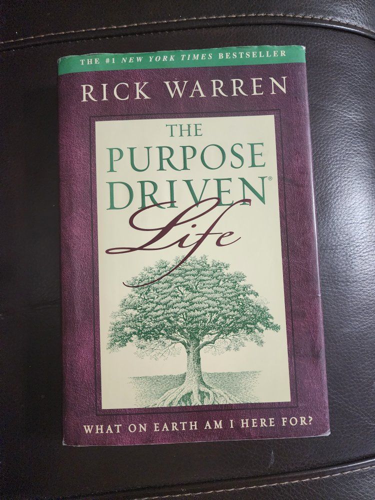 The Purpose Driven Life by Rick Warren - #1 New York Times Bestseller - Christian Living Book