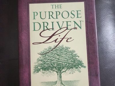 The Purpose Driven Life by Rick Warren - #1 New York Times Bestseller - Christian Living Book