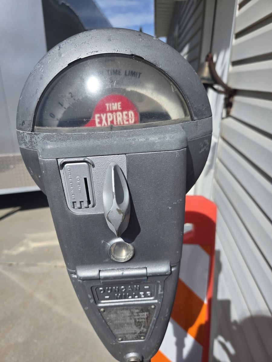 Vintage Parking Meter on Stand