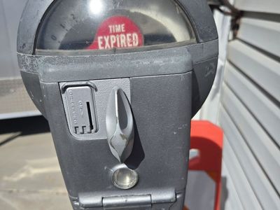 Vintage Parking Meter on Stand