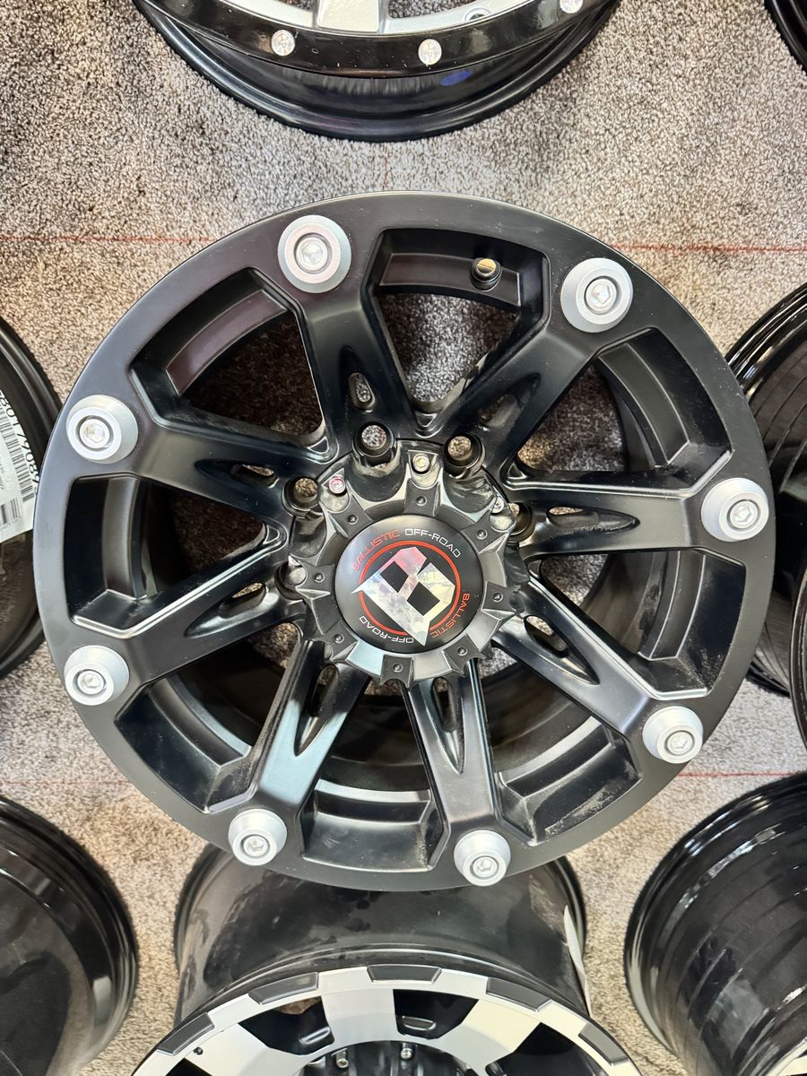 Ballistic Off-Road EMR 814 Black Wheel Rim 17x9 8x170 Bolt Pattern. Brand new set 4.