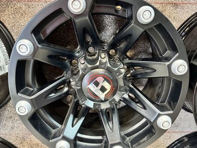 Ballistic Off-Road EMR 814 Black Wheel Rim 17x9 8x170 Bolt Pattern. Brand new set 4.