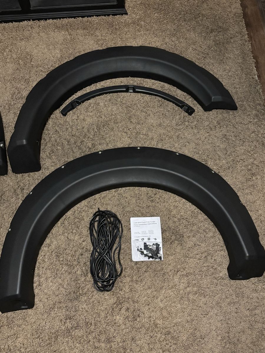 Pocket Rivet Style Fender Flares for F150 (2009-2014)