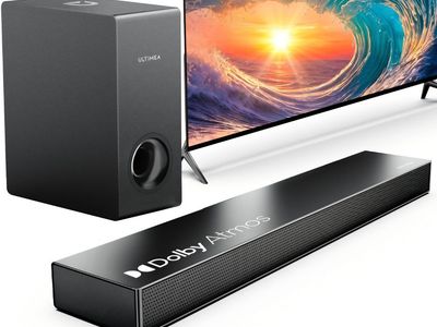 ULTIMEA 2.1 3D Surround Sound Bar w/ Subwoofer Nova S50 With Dolby Atmos