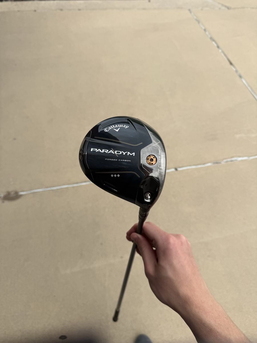 Callaway paradym driver triple diamond
