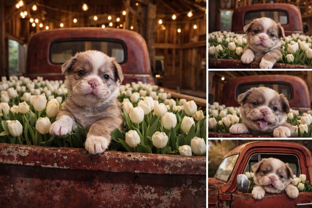 Fluffy Frenchy Frenchie French Bulldog Puppies