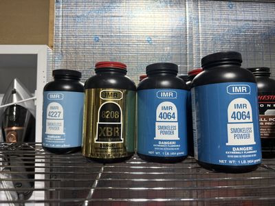 IMR Smokeless Powder: 4227, 8208 XBR, & 4064 (1 lb each)