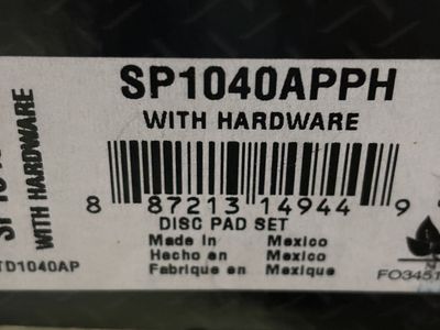 @ Brake Pads fits Ford F150 - Crown Victoria - Ranger, Lincoln Town Car - Blackwood, Mazda SX, Mercury Grand Marquis
