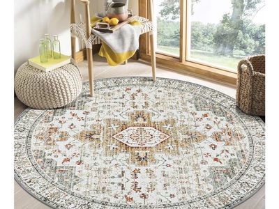 6’ Round Rug