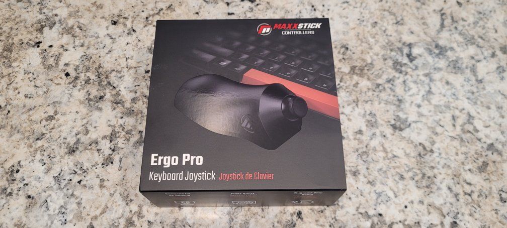 maxxstick ergo pro PC gaming keyboard joystick