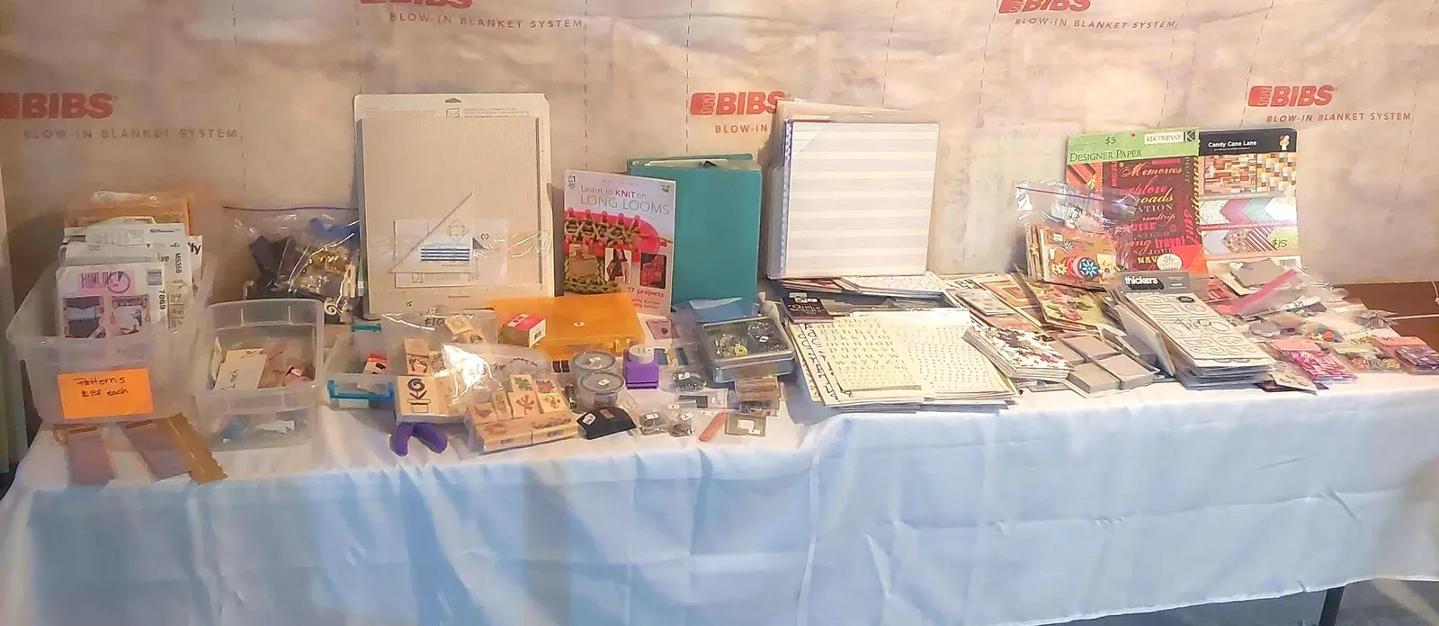 Giant Collection of Crafting Supplies Everything You See You Get. Stencils, Stickers, Scrapbook