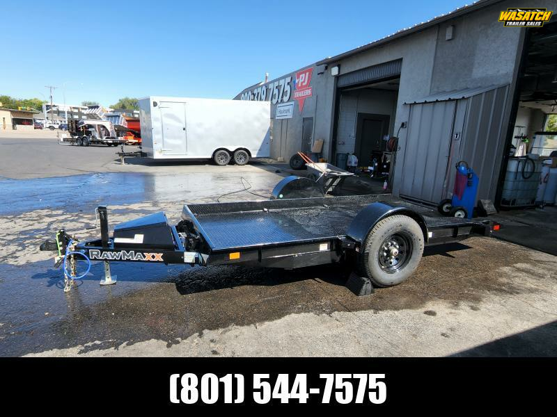 2026 RawMaxx 12' SGX Scissor Lift Tilt Flatbed Trailer