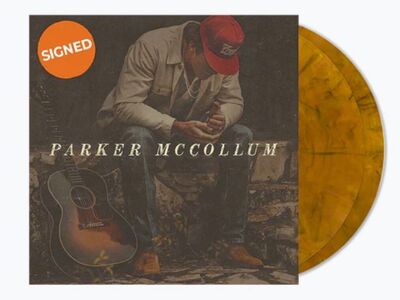 Parker McCollum-SIGNED Tiger Eye Vinyl-RARE 2LP