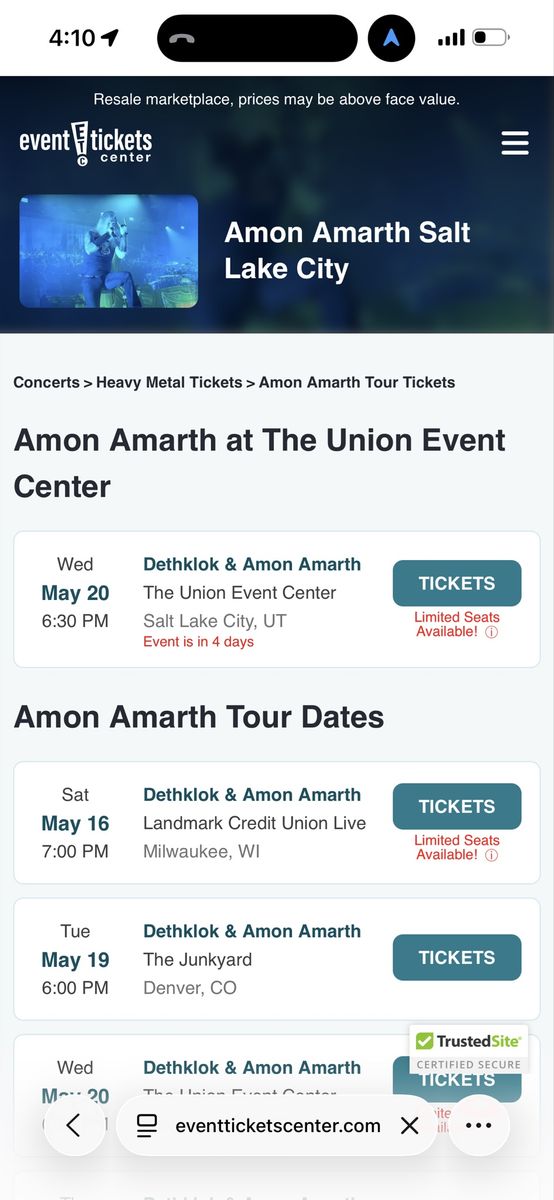 Amon Amarth, deathclok