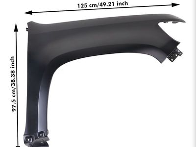 Front Right Fender Compatible with 2015-2022 Chevrolet/Chevy Colorado Passenger Side OEM 23373629