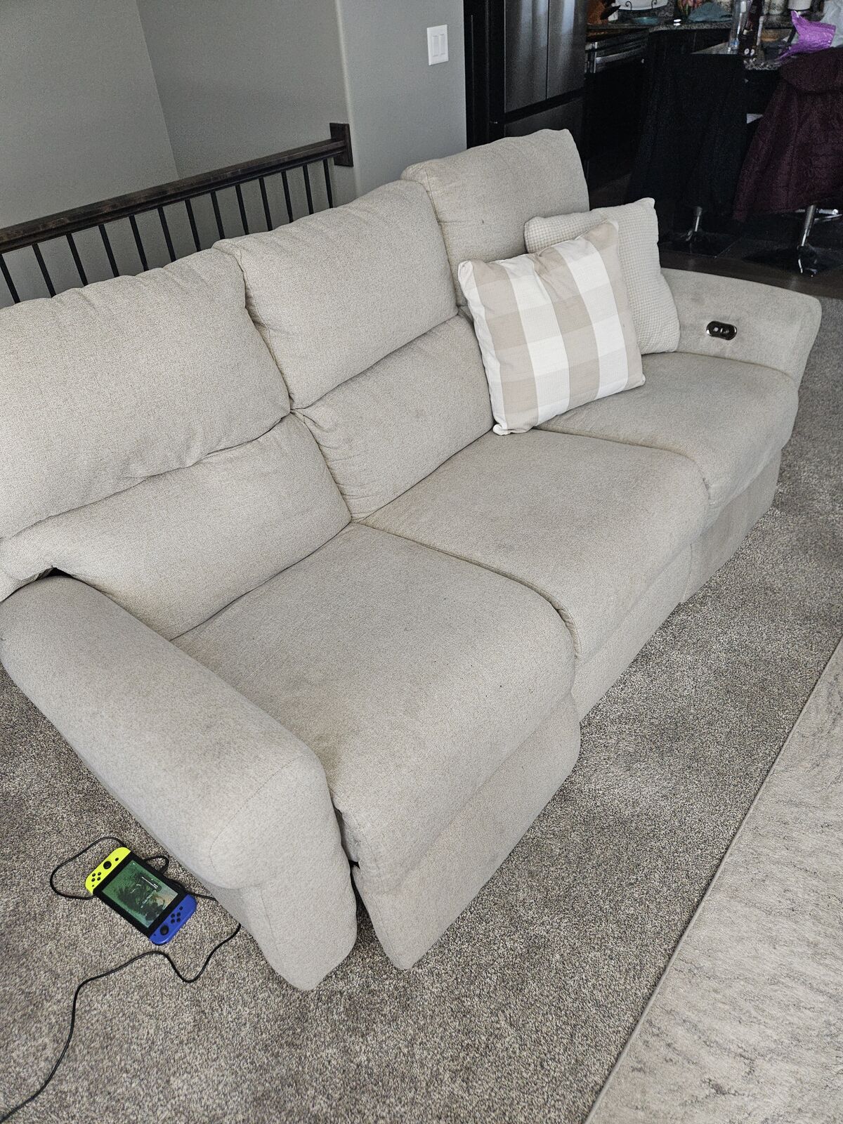 Sofa and loveseat