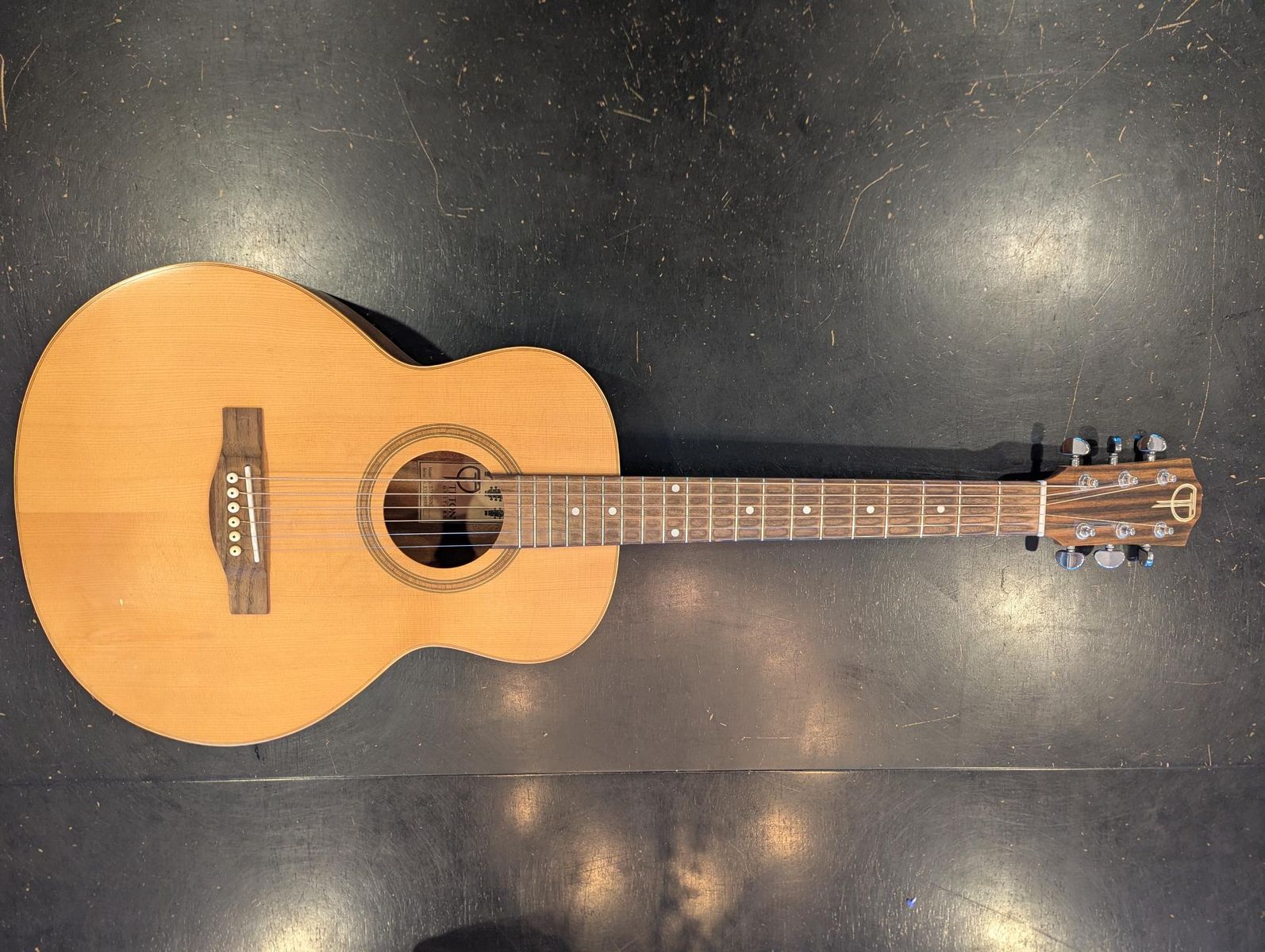 Teton Acoustic Travel Guitar - with gig bag