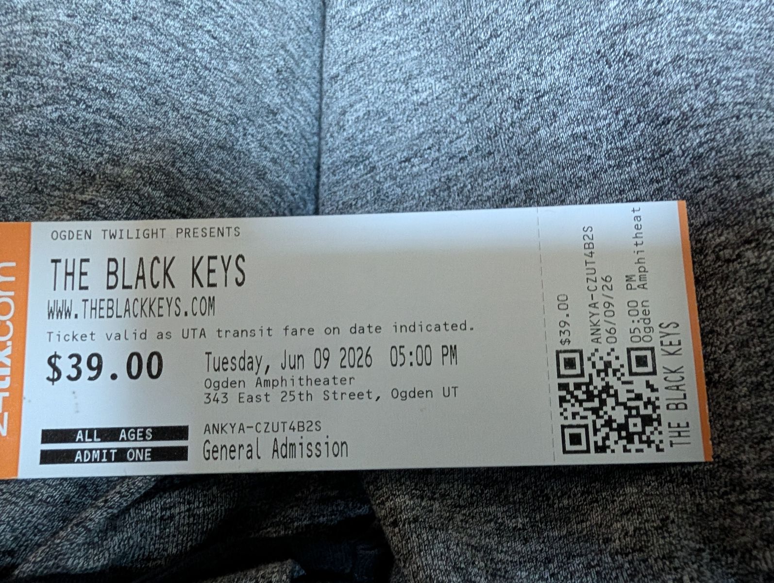 Black Keys Ogden Twilight