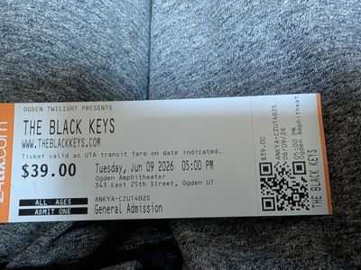 Black Keys Ogden Twilight