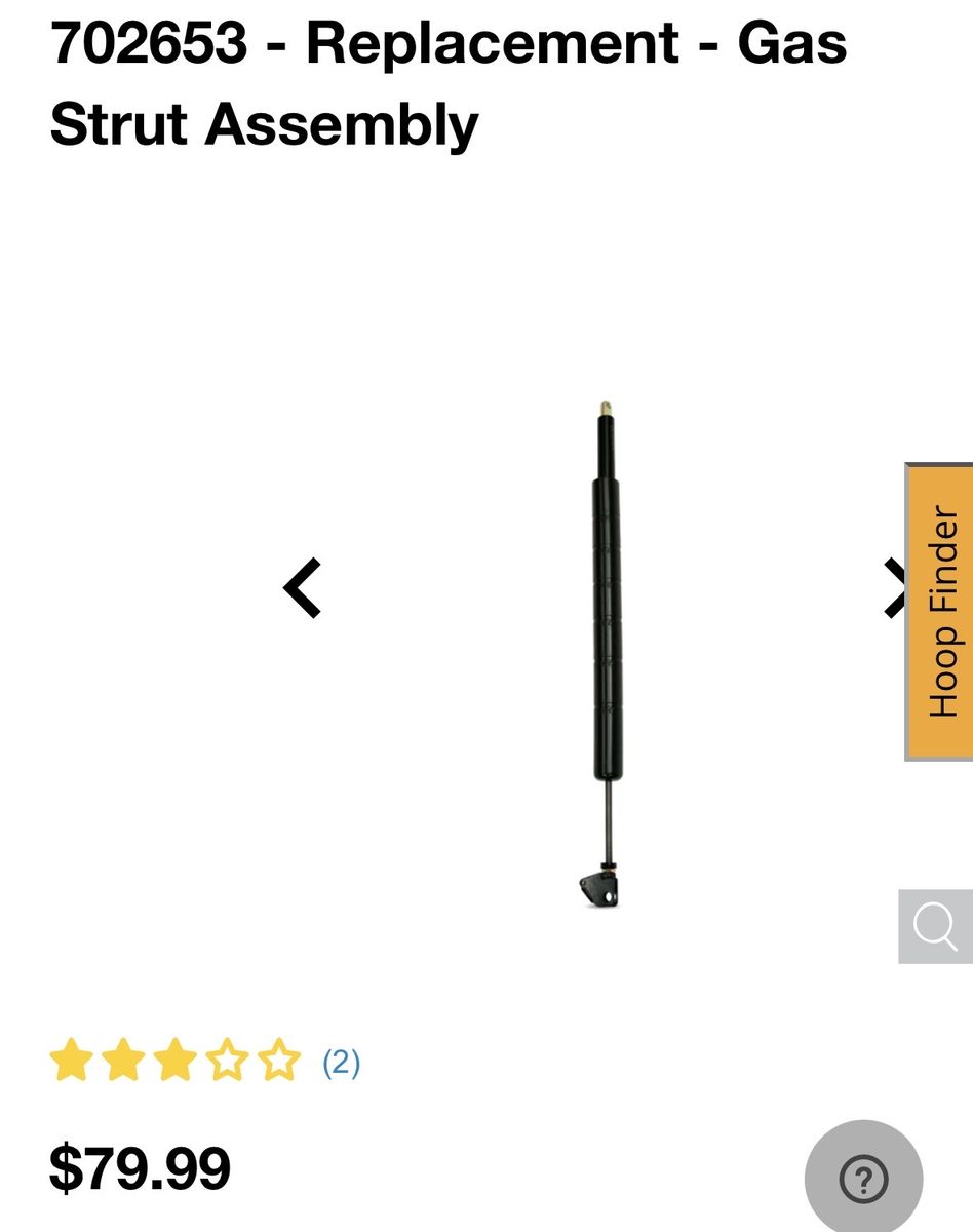 Spalding Gas Strut Assembly