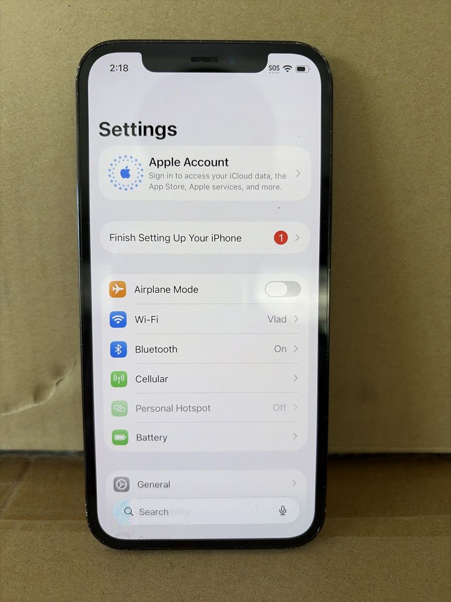 Apple iPhone 12 Pro 256GB Pacific Blue Unlocked Smartphone
