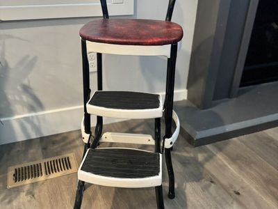 Folding Step Stool Chair – Kitchen Helper Stool