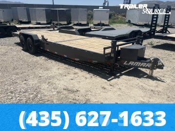 7x24 Lamar H8 Equipment Trailer - 15.7K GVWR