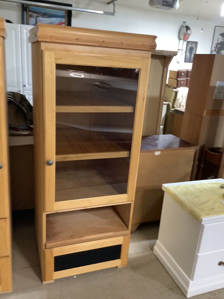 Solid Maple 4 Shelf Curio