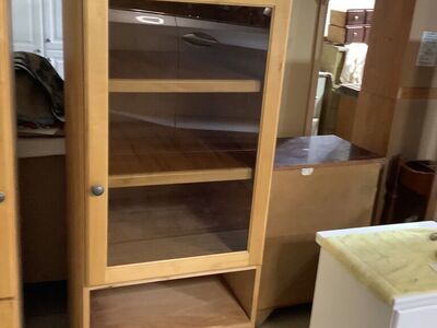 Solid Maple 4 Shelf Curio