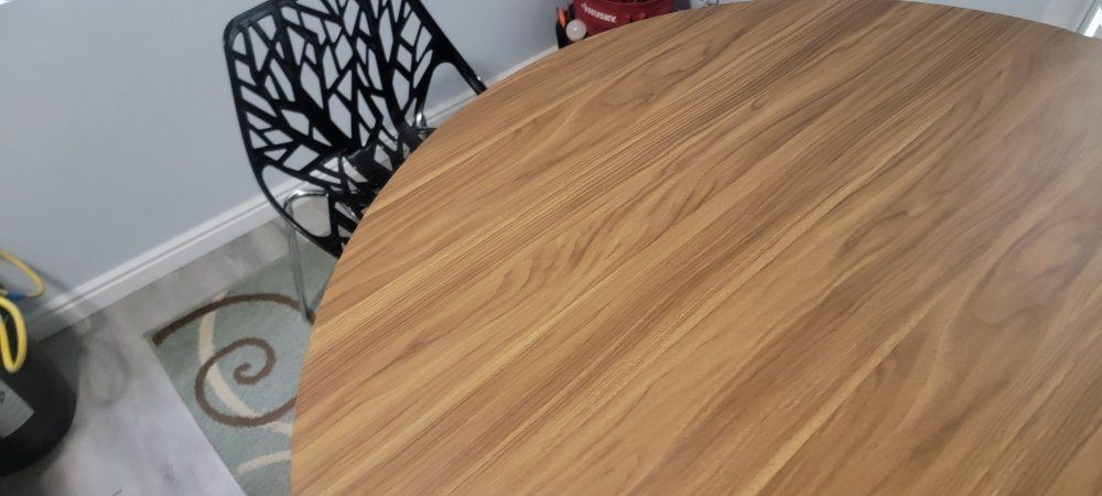 kitchen table and three chairs 
