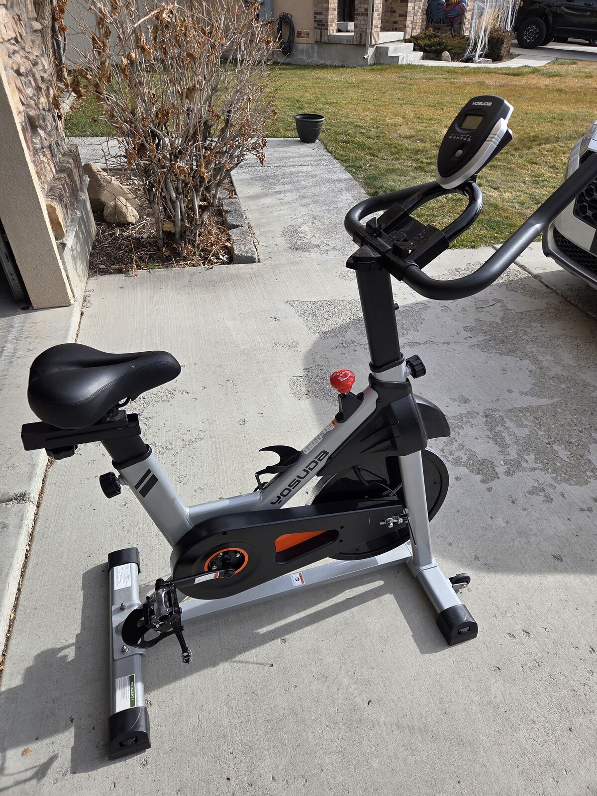Yosuda stationary exercise bike - magnetic resistance