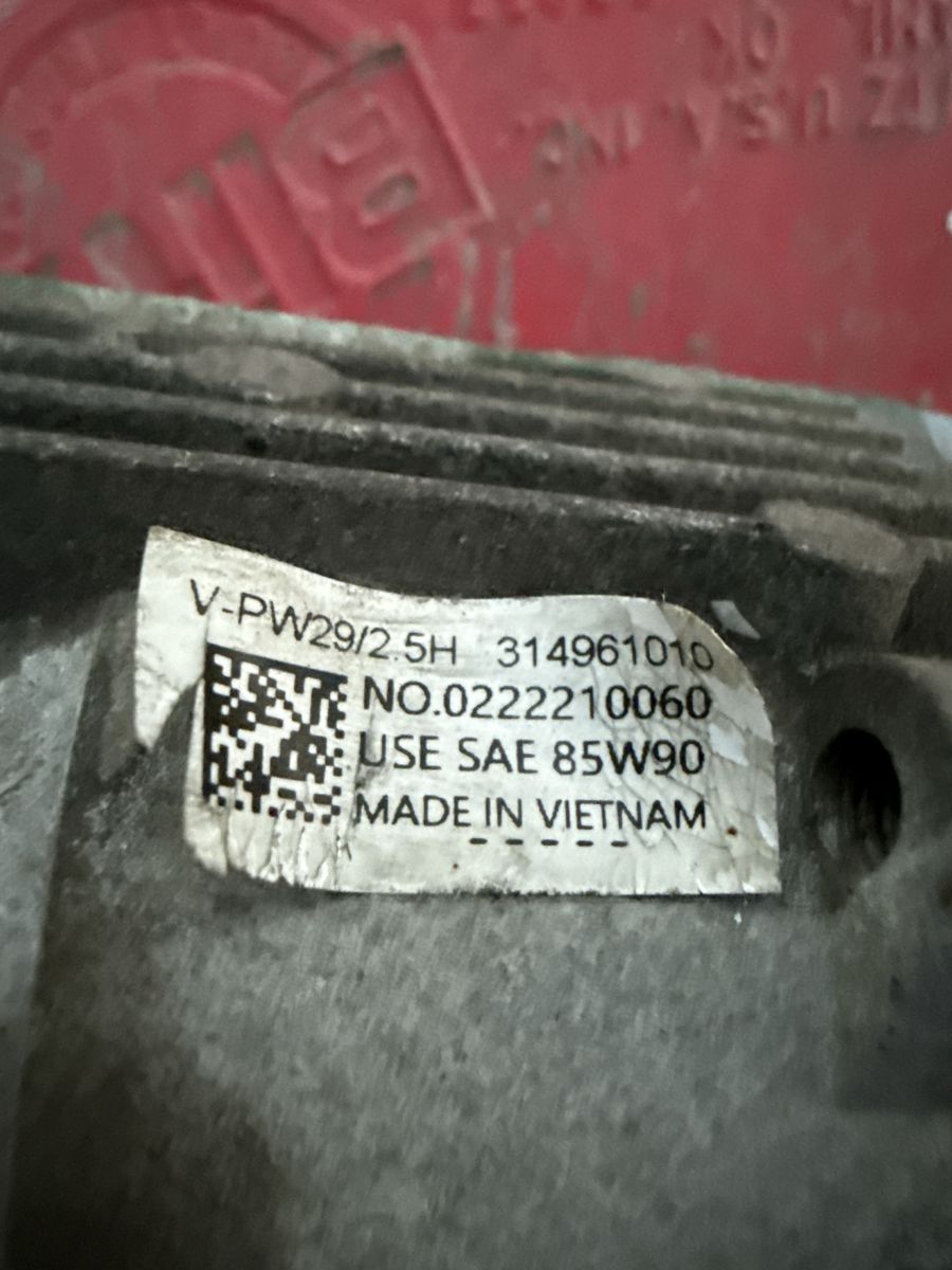 Pressure Washer Pump V-PW29/2.5H 314961010 Replacement Part