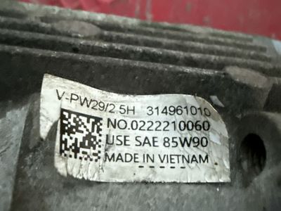 Pressure Washer Pump V-PW29/2.5H 314961010 Replacement Part