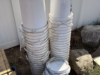 Plastic 5 Gallon Buckets