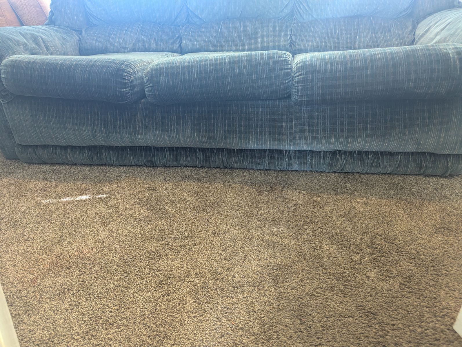 Couch well used
