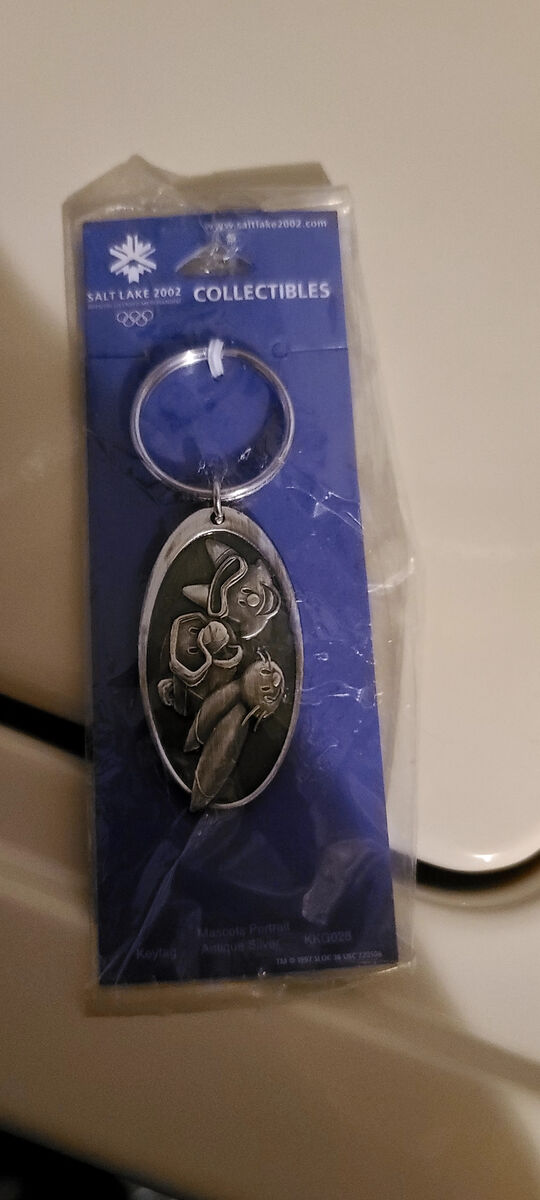 2002 Salt Lake City Mascot Keychain