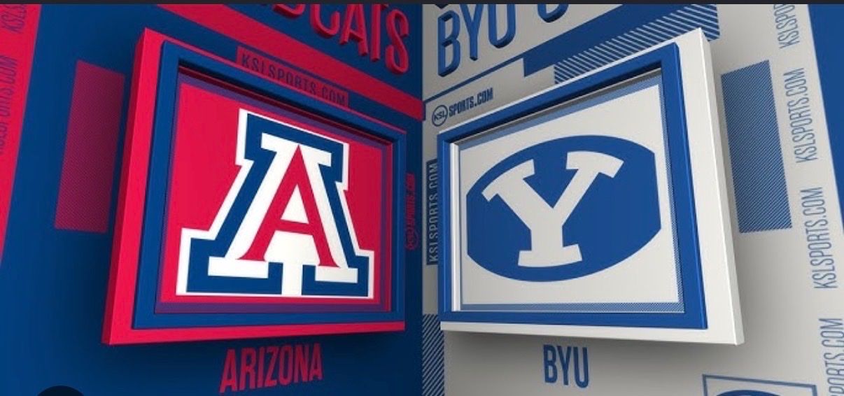BYU vs Arizona Football Tickets - 4 Seats Together with Seat Backs -
