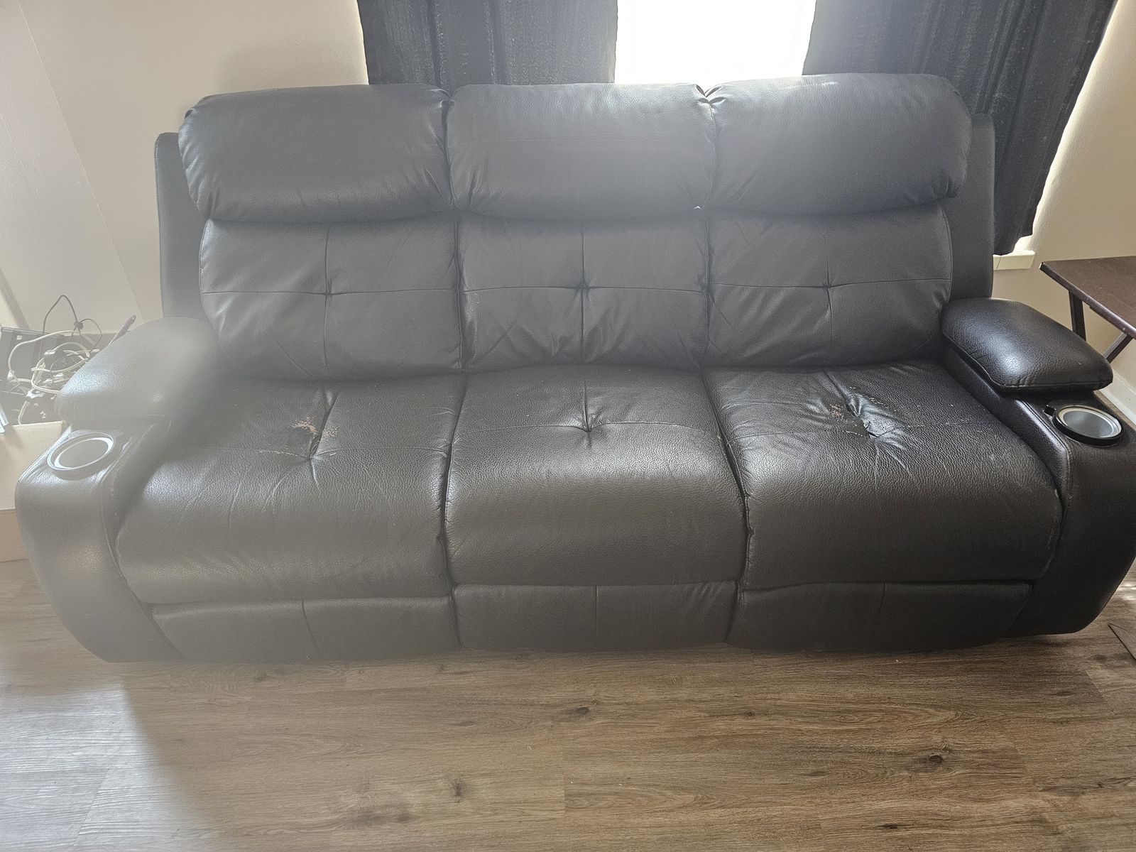 Free power recliner sofa and chair