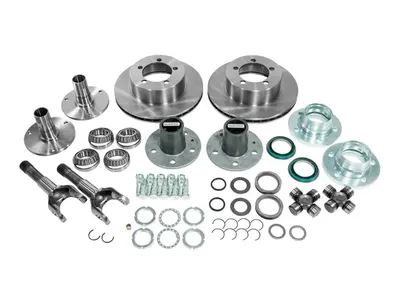 Yukon Spin Free Locking Hub Conversion Kit, Dana 30/44 TJ, XJ, YJ, 27 spline, 5 x 4.5 Yukon Gear & Axle YA WU-07