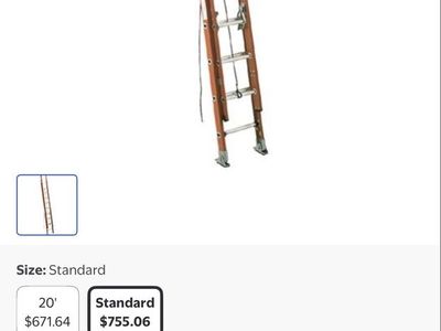 28 ft Werner ladder