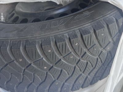Nokian Hakkapeliitta 225/65R17 Studded Winter Tire with Steel Wheel