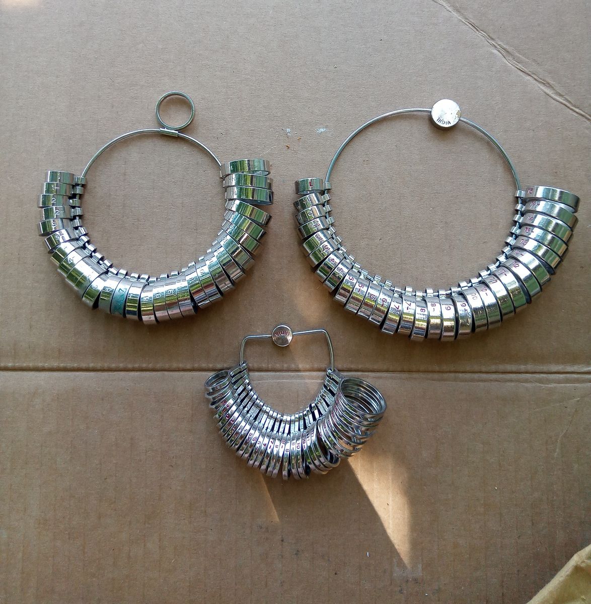 Ring Size Guages