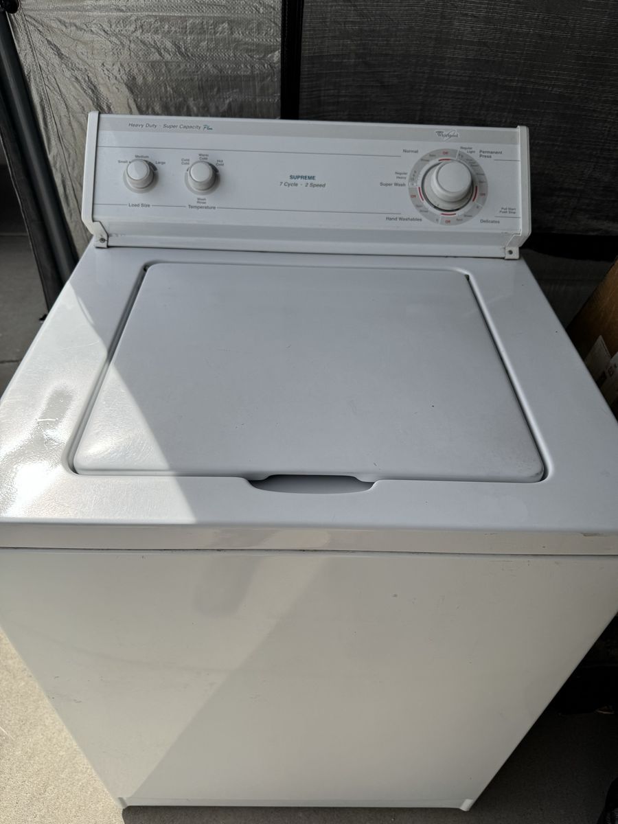 Whirlpool Heavy Duty Washer